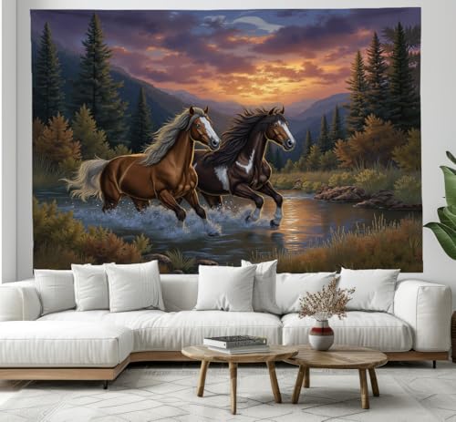 Tapiz de pared grande para renovar tu dormitorio con un arte de paisaje natural único