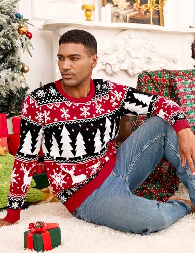 Pull de Noël hommes doux et chaud pour oublier le froid - 5