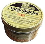 Clou Antik-Wachs, farblos: Möbelwachs mit naturreinem Bienenwachs, für antike Möbel und Holzoberflächen, pflegt und schützt natürlich, 375 ml