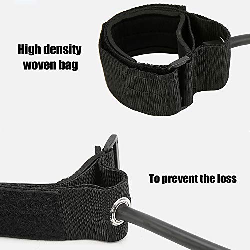 por exemplo, corda de treinamento, Andoer Cinto de resistência de treinamento de passo de mola de fo