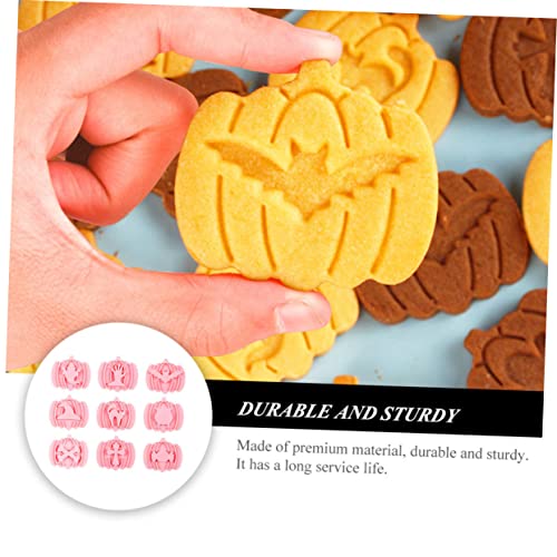 Cabilock Kürbis-plätzchenform Fondant-rahmen Softies Mehrzweck-gebäckform Backwerkzeuge Für Halloween-dekoration