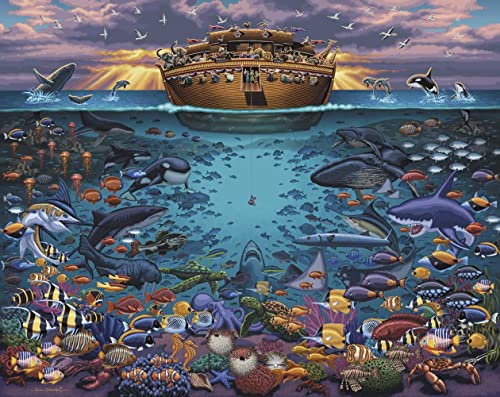 Dowdle Jigsaw Puzzle - Noah's Ark Under The Sea - 500 Piece #TOP1