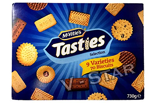 Mcvitie's Tasties Biscuits Selection, 730g
