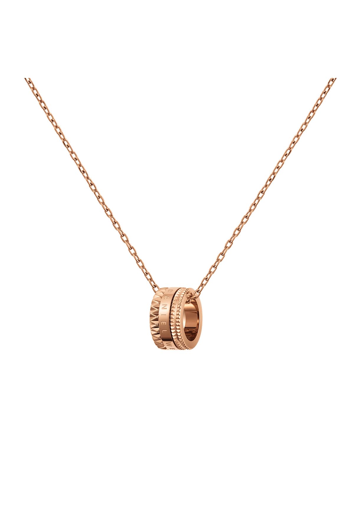 Daniel Wellington Elevation Necklace One Size Stainless Steel (316L) And Rose Gold Plating Rose Gold-image