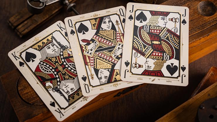 The Parlour Royale Ivory Edition Baraja de Poker miniatura 4