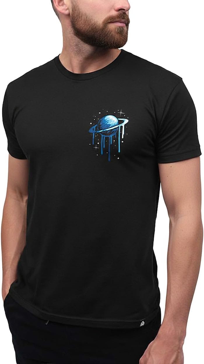 INTO THE AM Men's Graphic T-Shirts S - 4XL Premium Short Sleeve Tees Cool Nature Designs