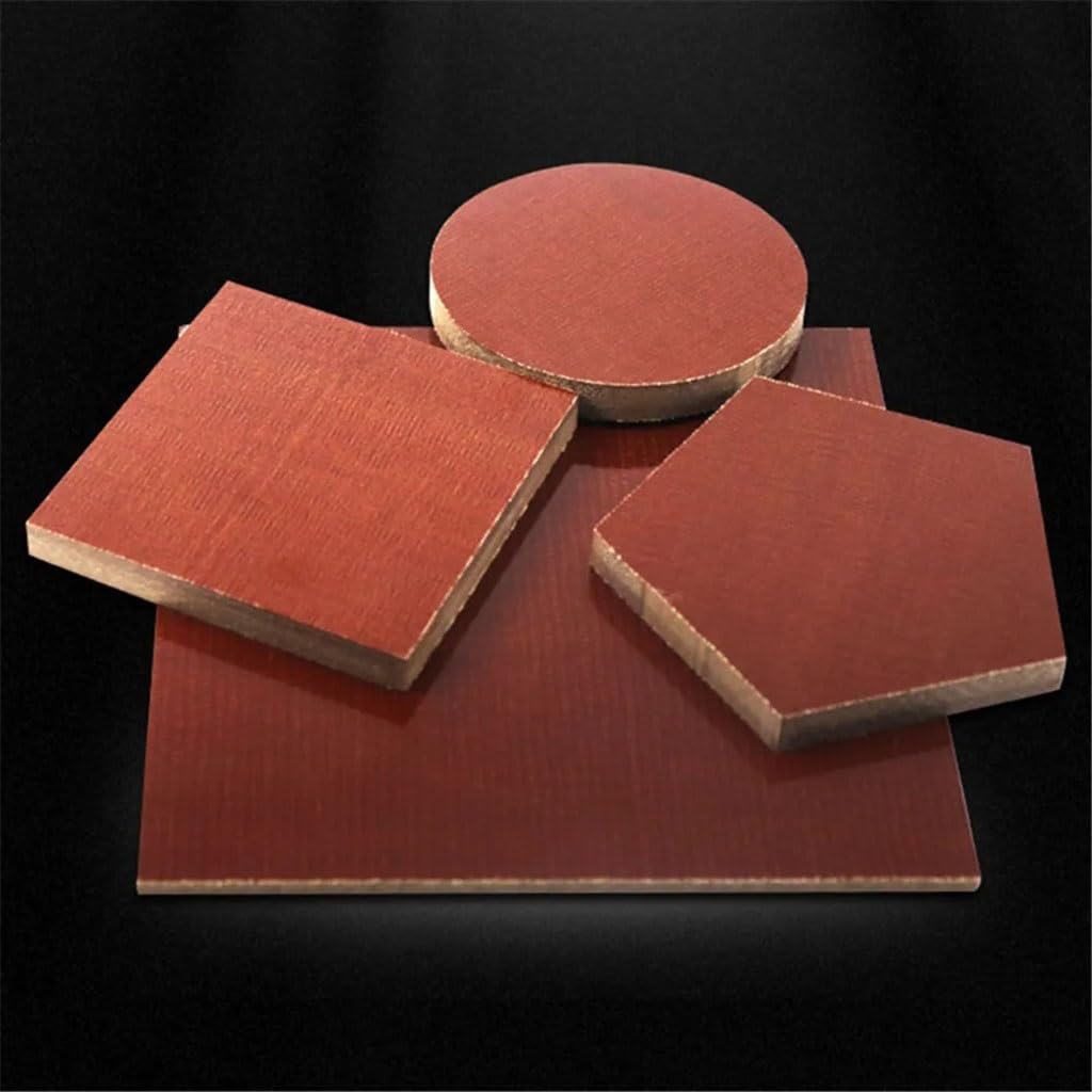 Bakelit-Phenolharzplatte, Elektrische Platte, 1 Mm – 30 Mm Dicke, Antistatische Isolierung, Hochtemperaturbeständige Platte, 1 Stück(5x500x500mm)