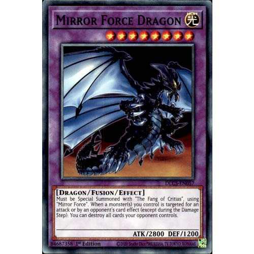 DLCS-EN057 1st Ed Mirror Force Dragon Common Card Dragons of Legend: The Complete Series Single Card