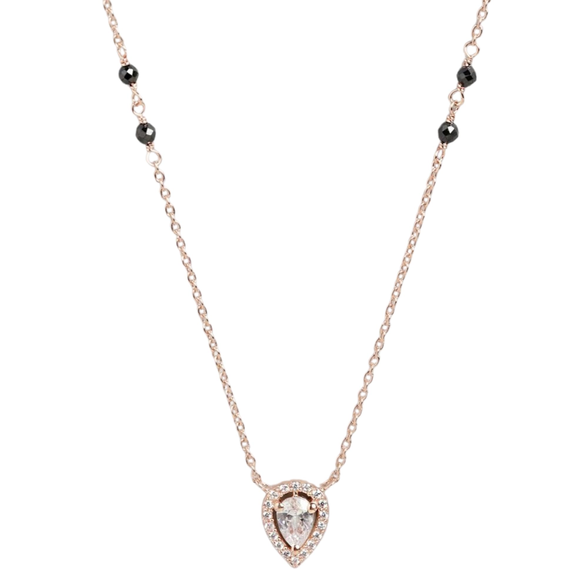 ZAVYA 925 Sterling Silver Threads Of Love Rose Gold Plated Adjustable Womens Mangalsutra | Gift for Women and Girls | With Certificate of Authenticity and 925 Hallmark (B0D35YKGHQ) Amazon Price History, Amazon Price Tracker