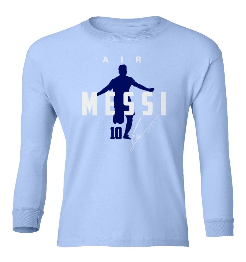 LES TRICOT Argentina Football Air Messi 2022 World Soccer Fans Youth Long Sleeve T-Shirt