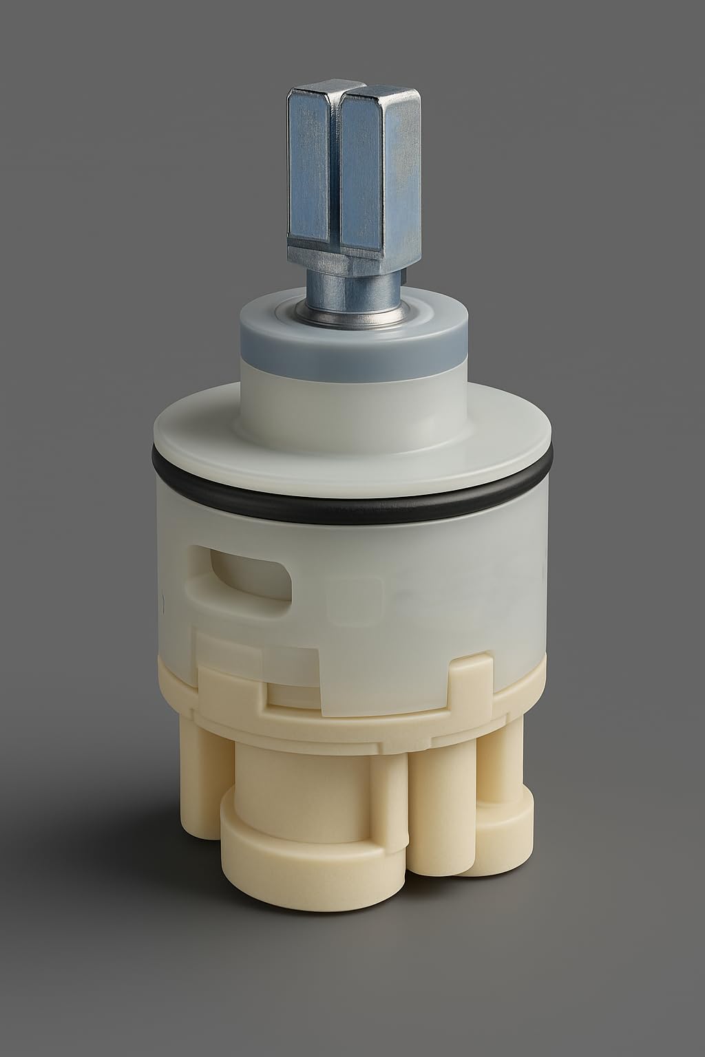 VICTAC Plastic Extended Ceramic Disc High Flow Cartridge | Accessory Single Lever Mixer Faucet Cartridge Valve Replacement Part for Kitchen, Bathroom, Wash Basin, Sink Tap (40mm)-image-32