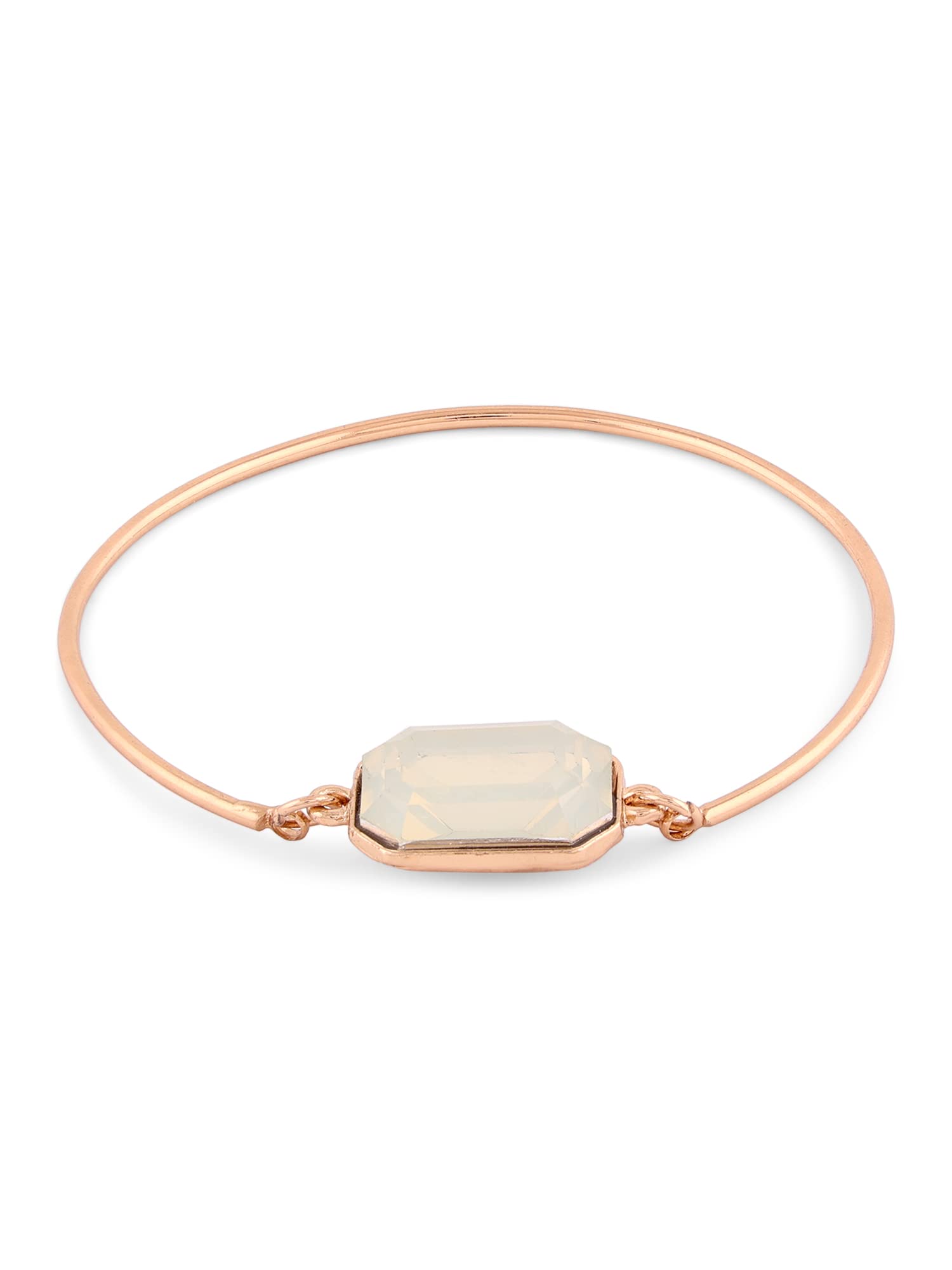 ZAVERI PEARLS Gold Tone Contemporary Style Kada Bracelet For Women-ZPFK14809 (B0BDLD7K7G) Amazon Price History, Amazon Price Tracker