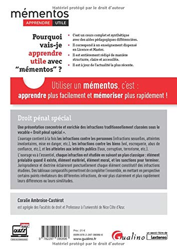 Droit pénal spécial (2020-2021)