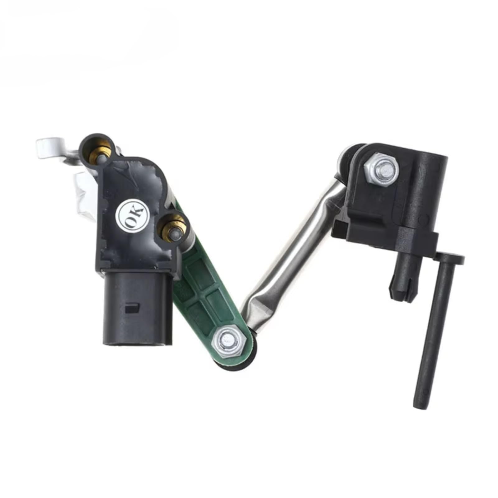 sensor altura coche Compatible Con Vw Para Touareg V6 3.0 3.6 4.2L 2011 2012 2013 2014 2015 2016 2017 2018 Sensor De Nivel De Altura Delantero Izquierdo Y Derecho 7P0616213 7P0616214(A Pair)