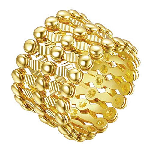Gizayen 2020 Creativite Rings for Girls, S925 Silver Ring Bracelet, 2-in-1 Transformable Ring Bracelet Telescopic Ring for Women, Silver, Gold and Rose Gold