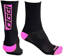 MEIA OGGI - (Preto/Rosa, 35/39)