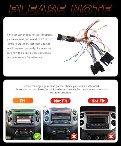 Autoradio Android pour VW Tiguan 2014-2016 Carplay Android Auto 9 Pouces GPS - 2