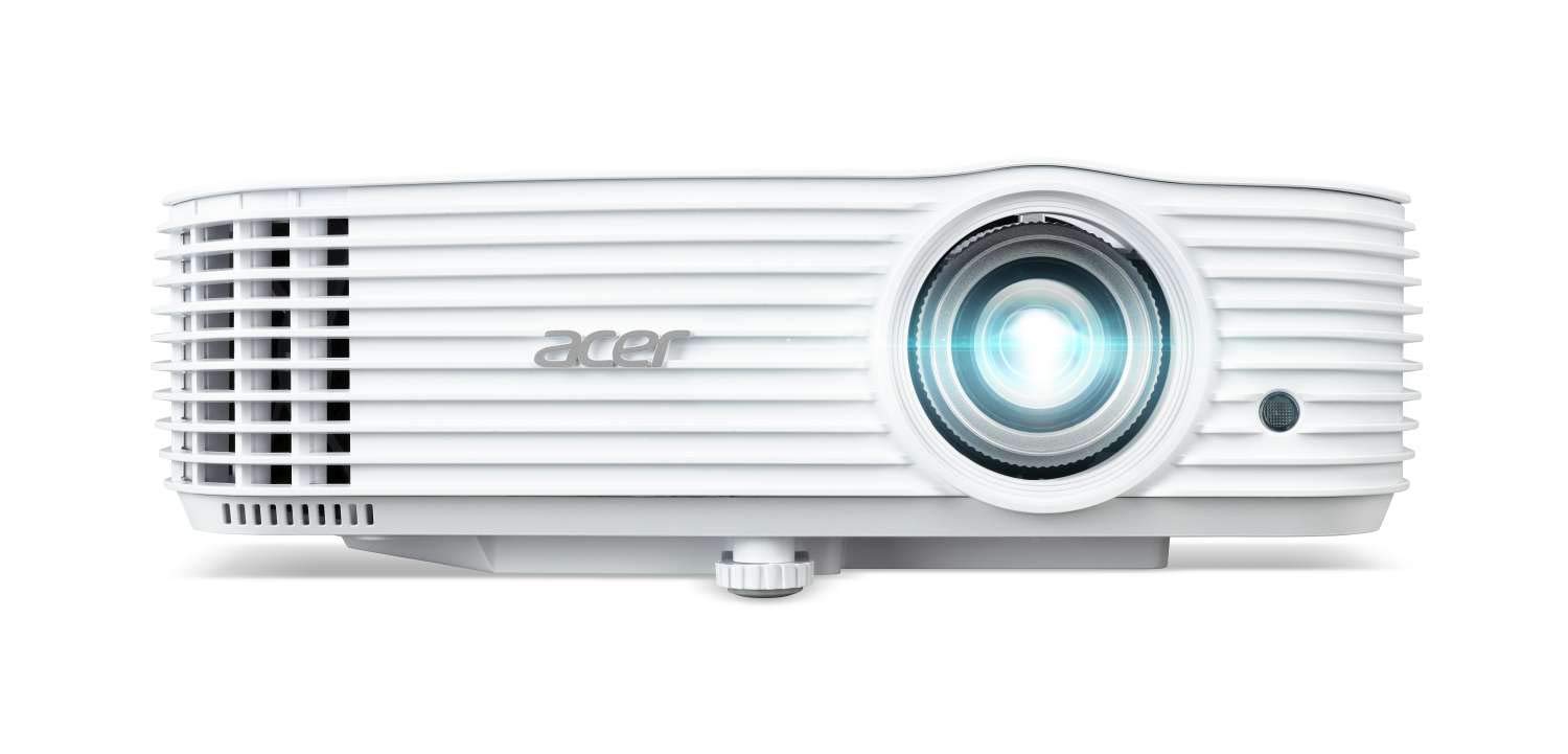 ACER Projektor P1555 (Full HD 1920 x 1080, kontrast: 10 000:1, 4000 ANSI lumenów, HDMI/MHL, VGA, Composite Audio RS232), biały