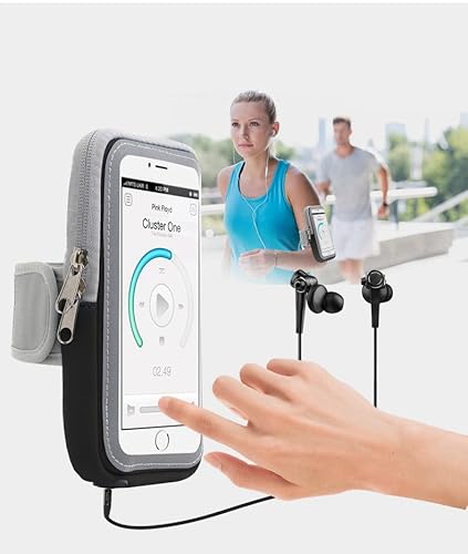 Qasha Running Phone Holder Sports Armband Cell Phone Arm Band Bag Case For Google Pixel 8 8A Pixel 7A 7 6 5 Iphone 15 14 13 12 11 Pro Max Plus Xr Samsung Galaxy S24 Plus S23 Fe S22 S21 S20 A35 A55 thumb #6