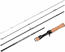 トラウトロッド5ピース Amazon.co.jp: 6.5フィート (1.98m) スピニングパックロッド 5