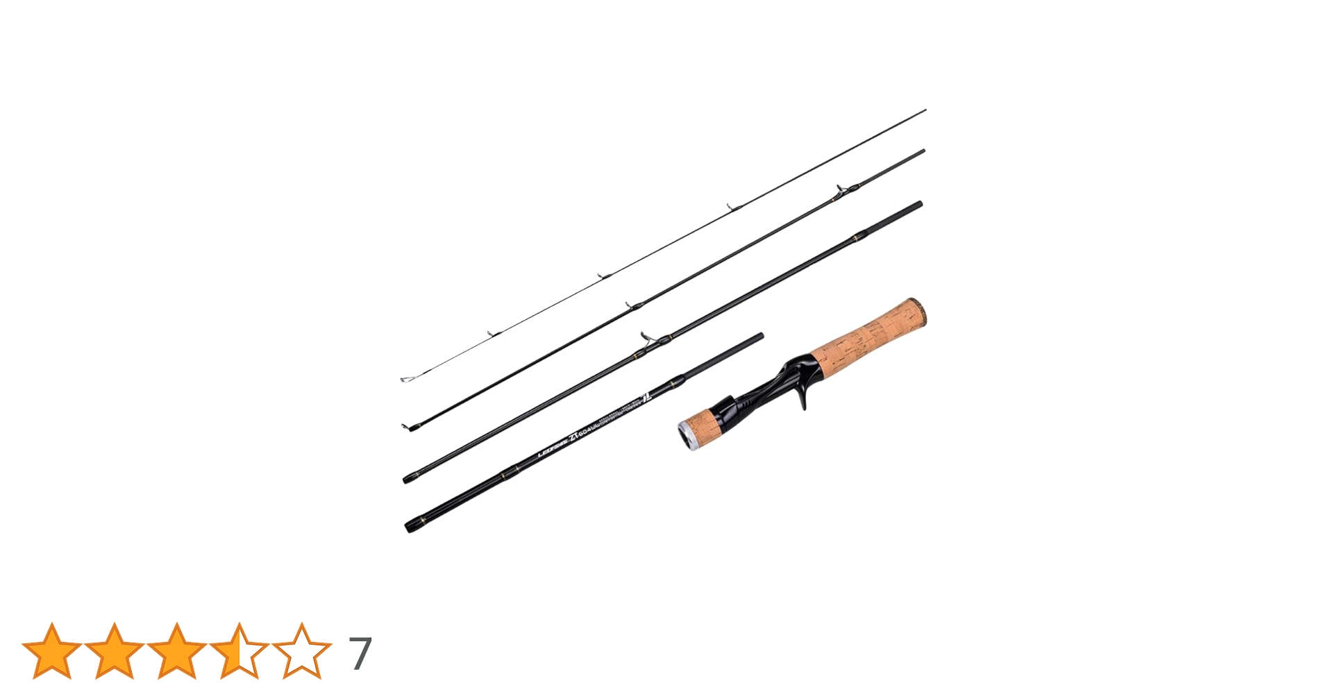 Amazon | LIVEAX パックロッド 5 ピース ベイト スピニング トラベル