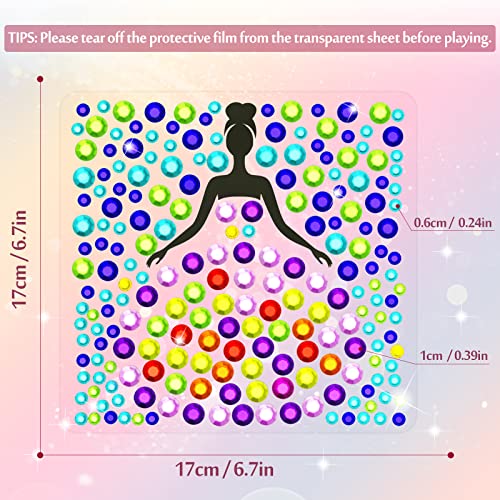 5Pcs Suncatcher Gem Art Kit For Kids, 4 Themes Window Art, Arts And Crafts For Girls Ages 8-12, Sun Gemstone Kits Diamond Painting Kits For Kid, Great Gifts For 6+ Year Old Girl (4 Designs + 1 Blank) #TOP4