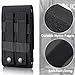 COYUN Universal Gürtel Tasche Holster,Outdoor Handytasche Hülle,Black Army Camo Molle Tasche für Handy Gürteltasche Holster Cover Case Größe L