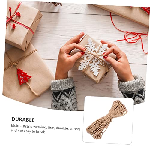 Angoily 1 Unidade Corda De Cânhamo Corda De Substituição Fita De Linho Artesanal Substituição De Arr