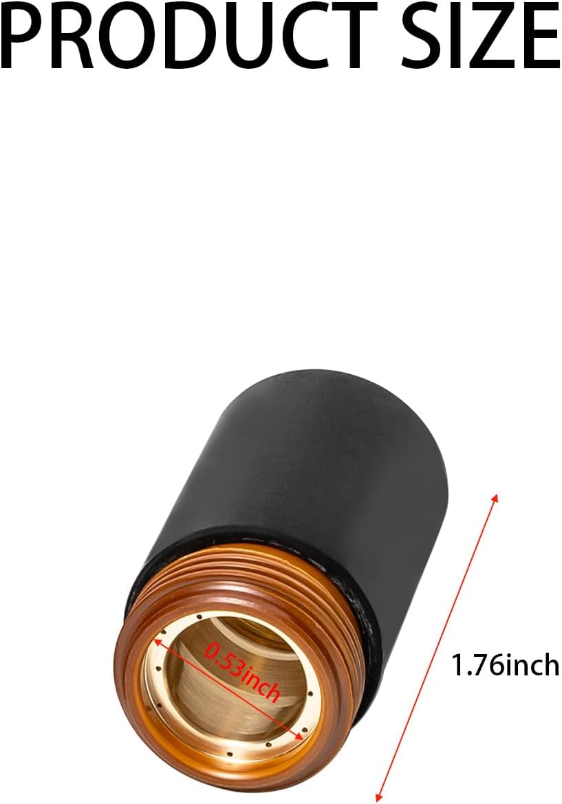 3pcs Plasma Cutter Retaining Caps,Versatile Plasma Cutting Torch Consumable Fits for PowerMax 45PX 65 85 105 HRT HRTs MRT,220854