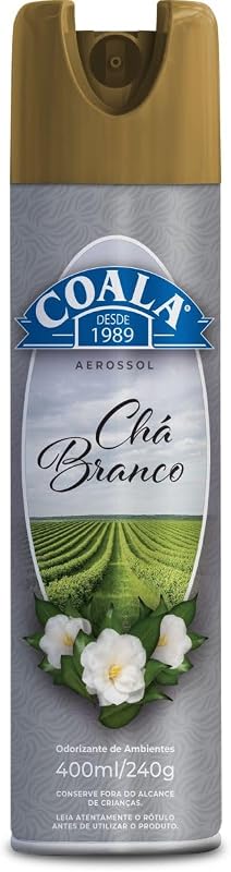 Coala Odorizador de Ambiente 400ml Chá Branco