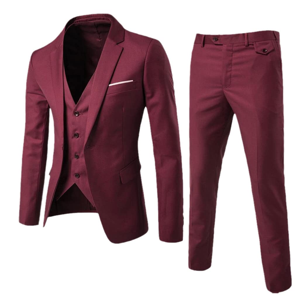 Ensemble noir homme 3 pièces pour soirée formelle et repas d'affaires