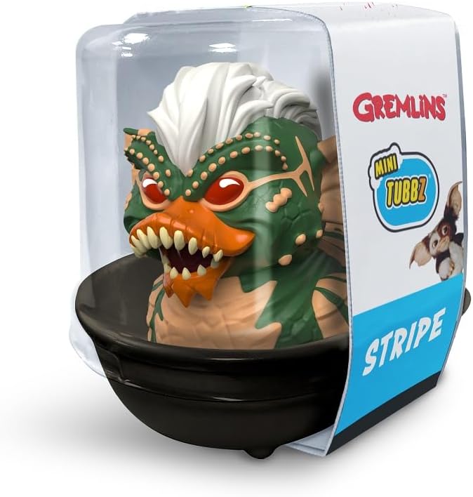 TUBBZ: Horror Gremlins - Stripe Gremlin Mini Rubber Duck Collectible Toy 2" image 3