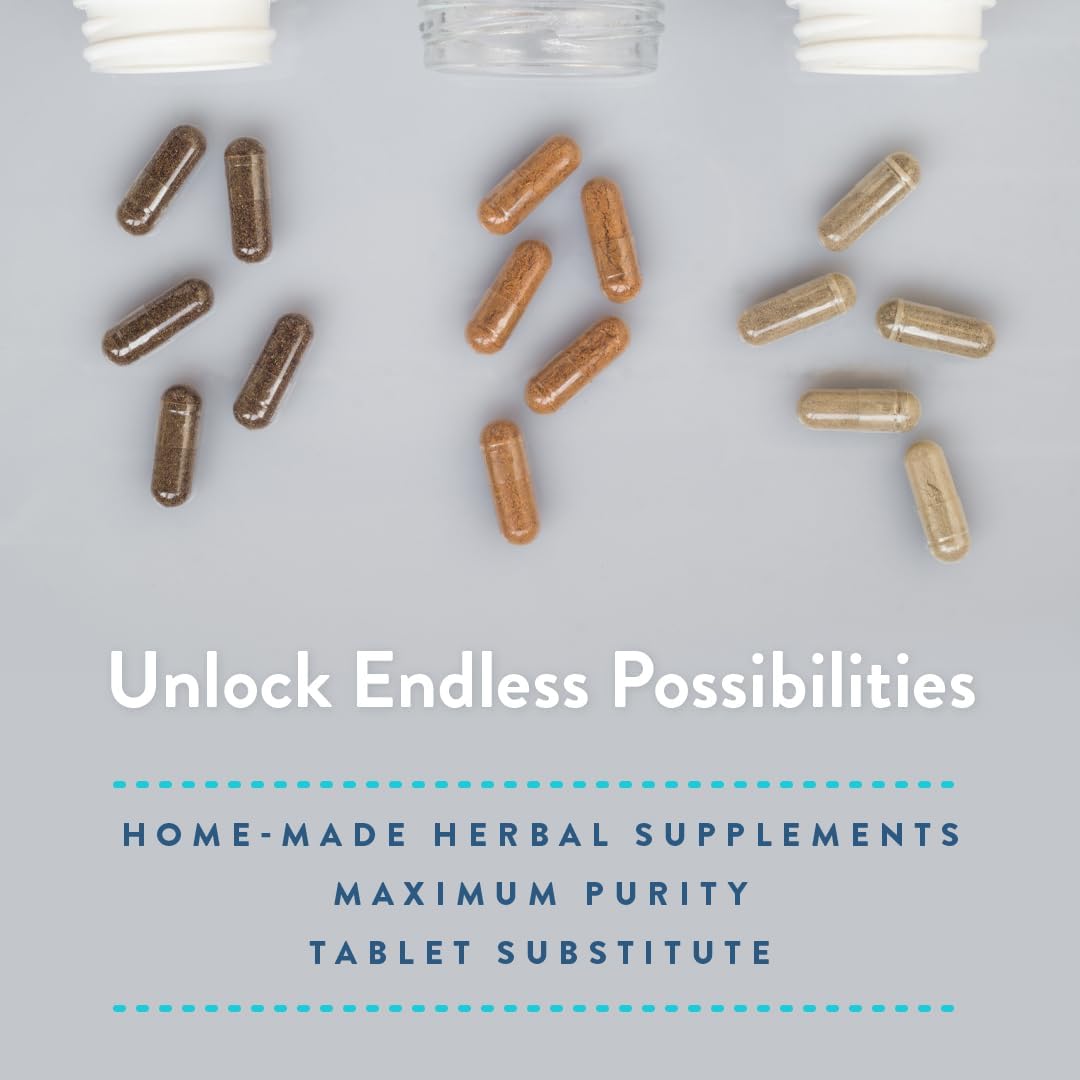 PureCaps USA – Empty Scarlet Red/White Gelatin Pill Capsules - Fast Dissolving and Easily Digestible - Preservative Free with Natural Ingredients - (1,000 Joined Capsules) - Size 0