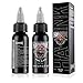 HAWINK Black Tattoo Ink 1 oz (30ml) Vegan-Friendly USA Standard Pigment Tattoo Supplies Pure Black TI203-30-001