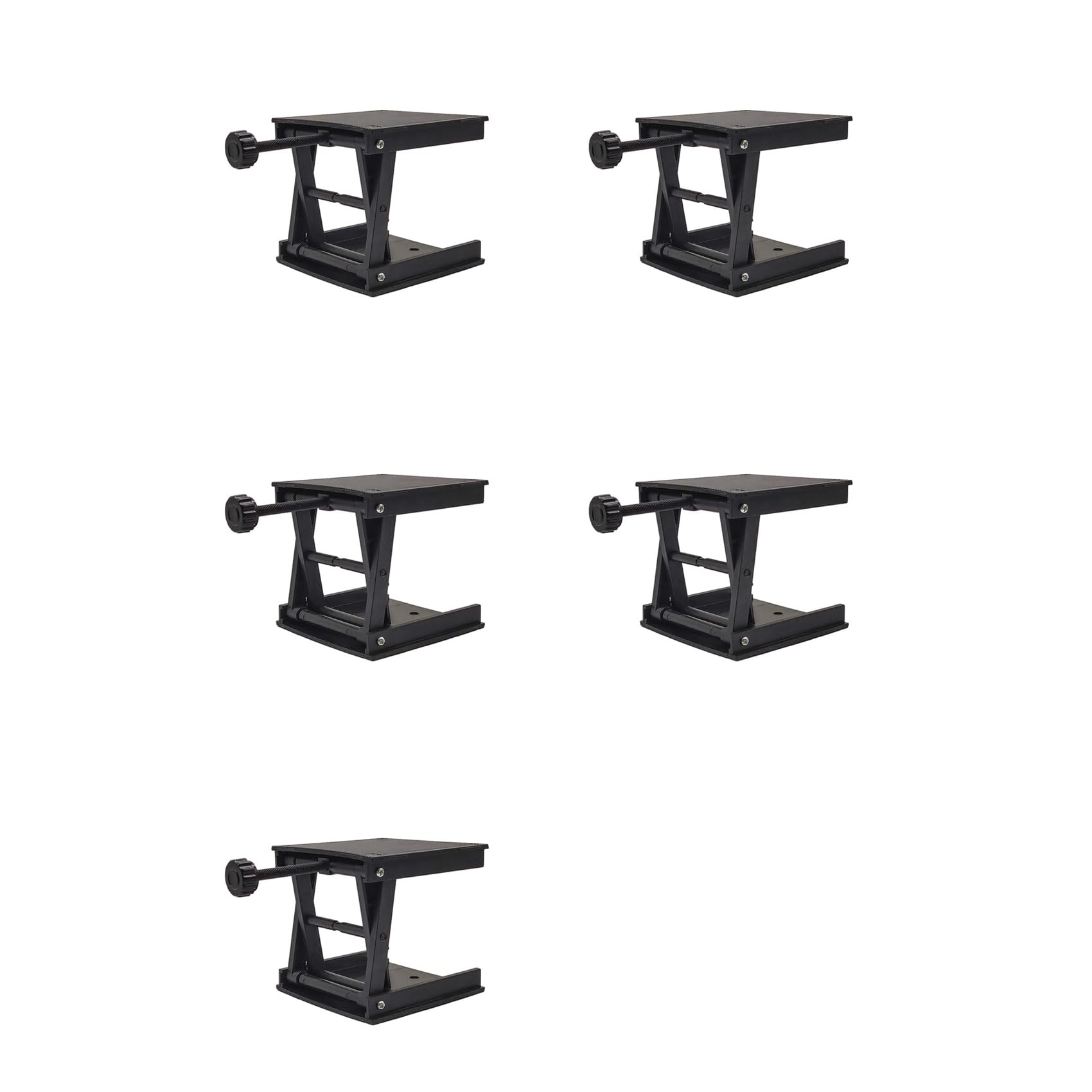 Ctrlzs 5X Portable Woodworking Lift Table Machinery Router Lifter Adjustable Engraving Laboratory Lift Platform Workbench