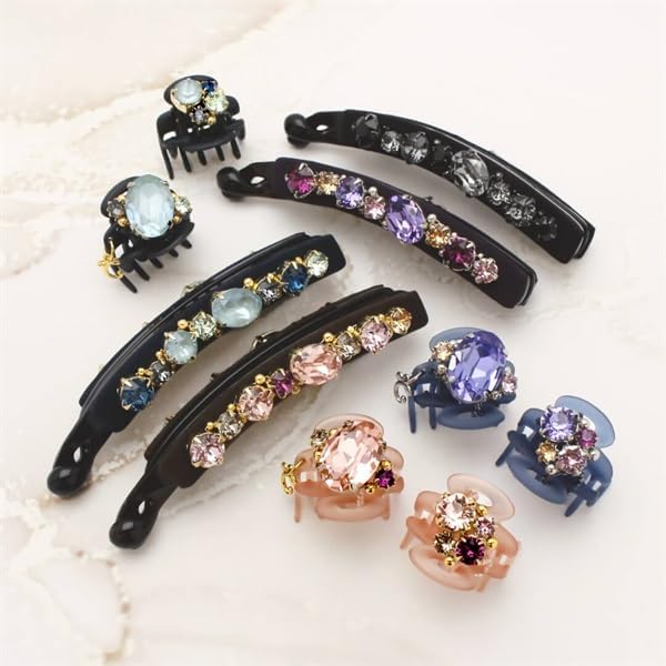 コンプレックスビズ シャインドブリス バナナクリップ ブラック