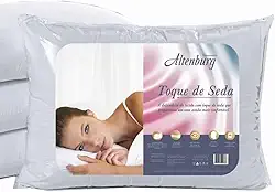 Travesseiro Altenburg Dueto Toque de Seda 50cm x 70cm - Kit com 2 Peças