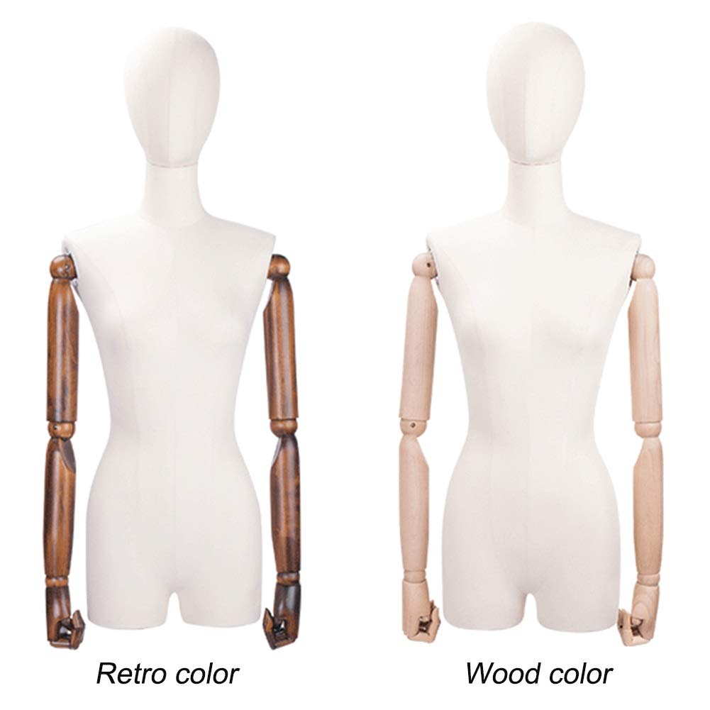 Amazon.co.jp: マネキン 上半身 トルソー レディース 360°回転