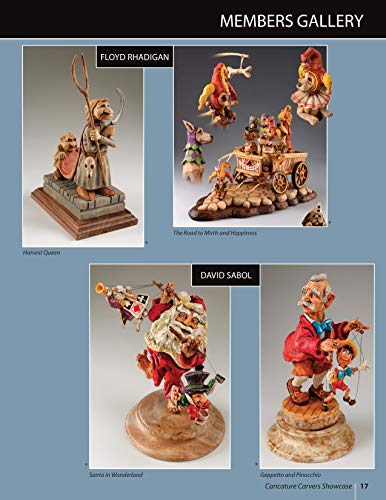Caricature Carvers Showcase: 50 of the Best Designs and Patterns from the Caricature Carvers of America (Fox Chapel Publishing) 30 Featured CCA Members and Their Work, from Woodcarving Illustrated - Image 4