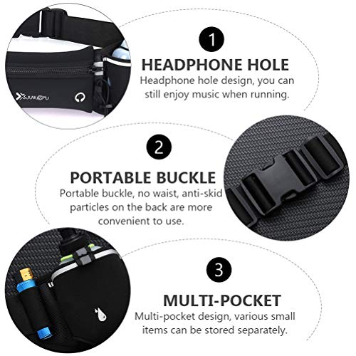 TENDYCOCO Bolsa de cintura 1 unidade para esportes ao ar livre multifuncional de fitness mini bolsa