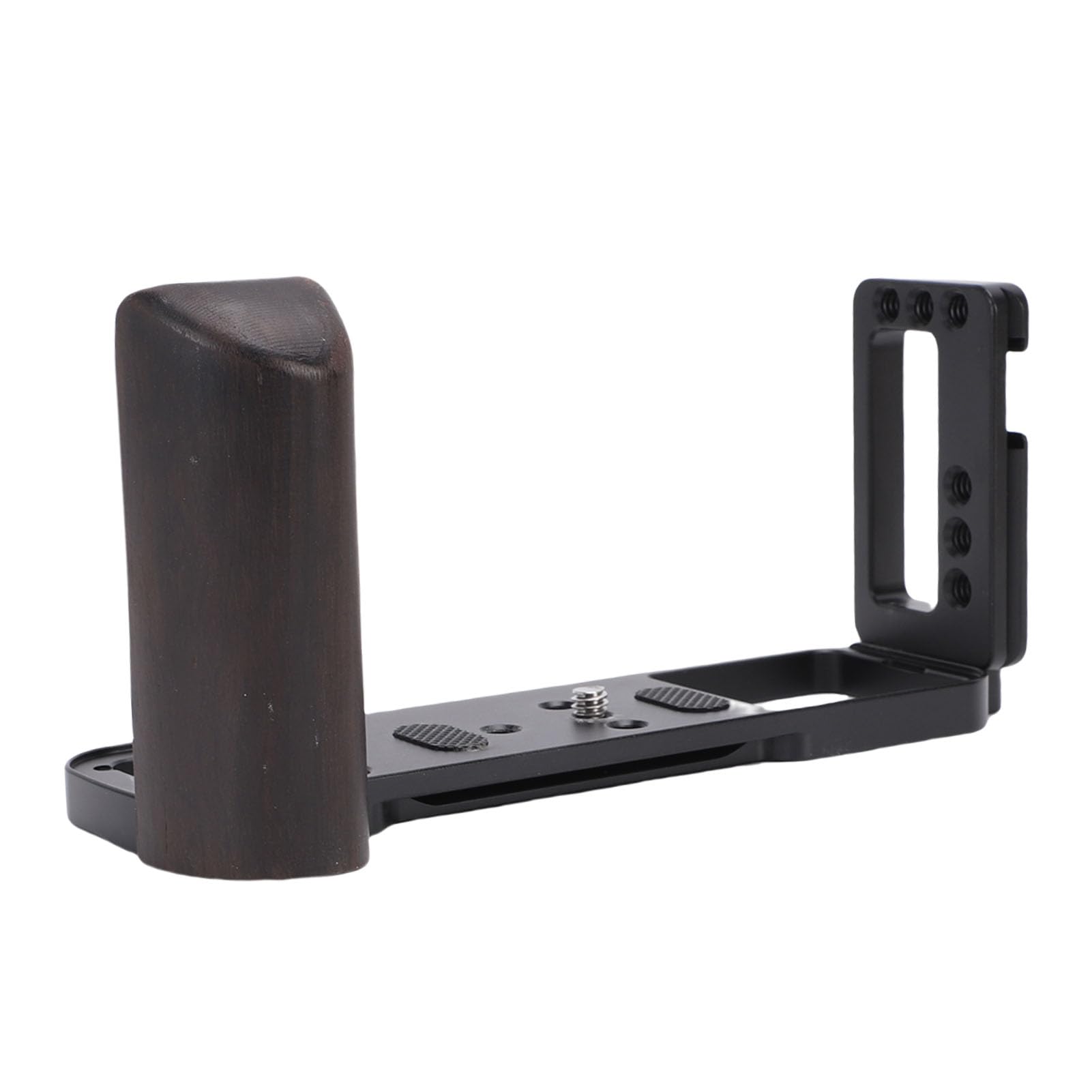 Generic GFX50R Uchwyt Aparatu L Ergonomiczny Drewniany Uchwyt Mocowanie Zimnego Buta Materiał ze Stopu Aluminium do Długich Sesji Fotograficznych