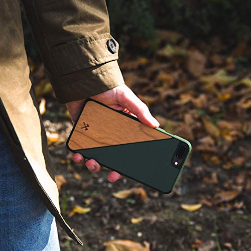 Woodcessories – Capa de madeira verdadeira compatível com iPhone 6/6s, EcoCase Split, iPhone 6/ 6s,