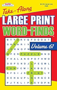 Perfect Paperback Take-Along Large Print Word Find Puzzle Book-Vol.61 Book