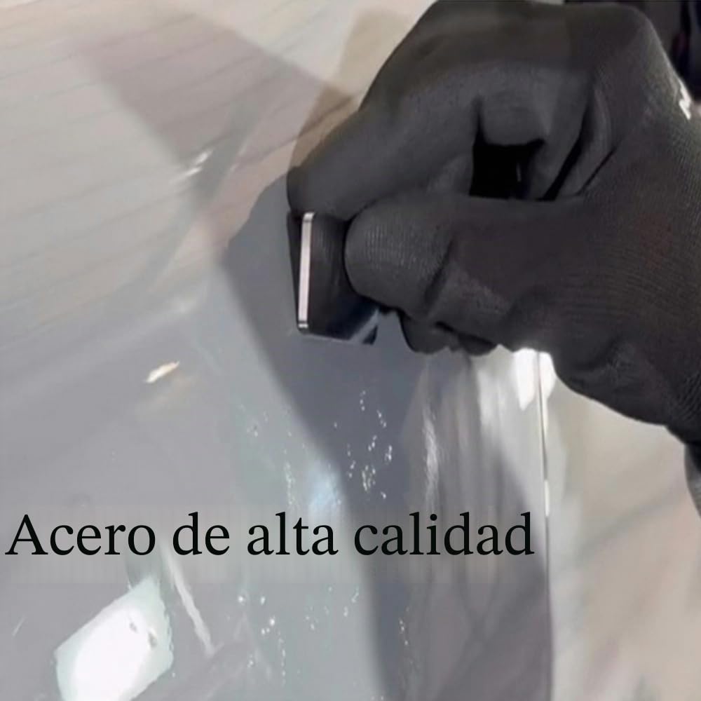 Raspador De Pintura Para Automóviles, Rascador De Pintura, Raspador De Reparación De Automóviles De Carburo De Alta Densidad, Para Eliminar Pintura Flácida, Goteos De Pintura En Aerosol y Arañazos