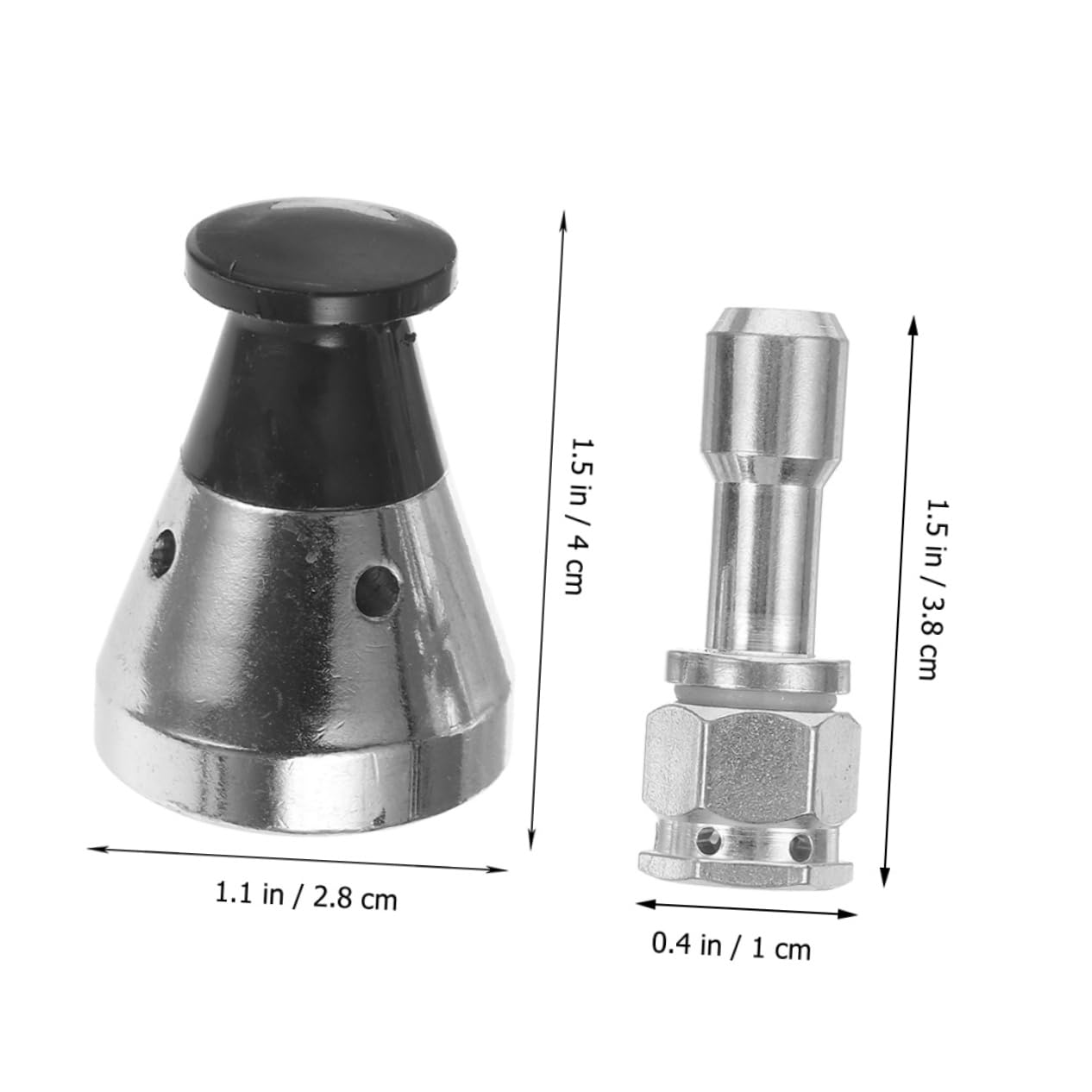COLLBATH Stainless Steel Pressure Cooker Safety Valve Replacement Parts for Pressure Cooker Jigger Valve