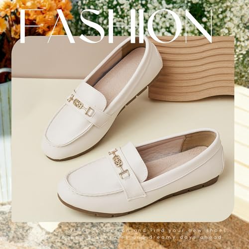 Image of Women's Loafer Shoes Leisure Slip On Work Shoes Comfort Walking Flats