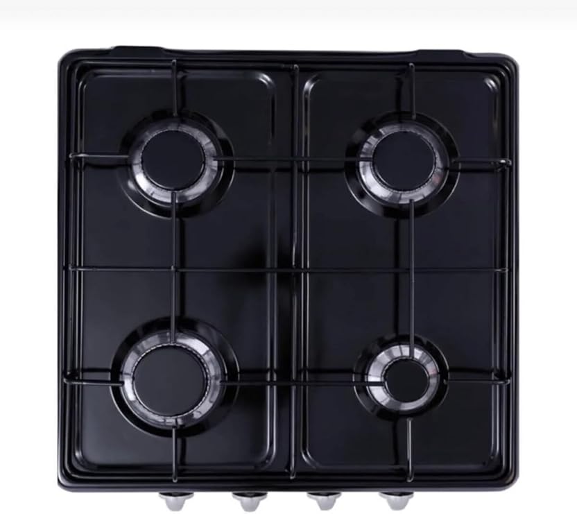 4 Gözlü Doğalgazlı Set Üstü Ocak, brc200014012025, Siyah [Enerji Sınıfı A]