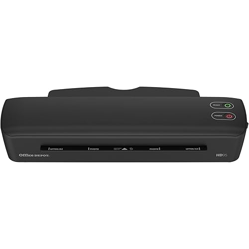Office Depot® Brand HD95 Thermal Laminator, 9-1/2" Width, Black