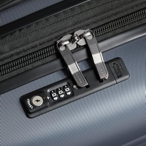 DELSEY PARIS Cruise 3.0 Hartschalenkoffer, erweiterbar, mit Rollen, Grau (Graphite//Nature's Delight), Carry on 20 Inch – Ansicht 3