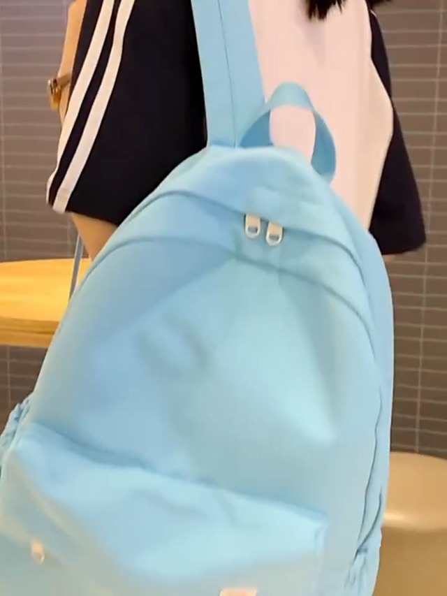 TIAASTAP Cute Aesthetic Backpack For School & College - Large Capacity, Cotton, Yellow - Perfect For Teens, Girls, Women